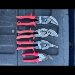 Malco, Midwest & Wiss Sheet Metal Snips!